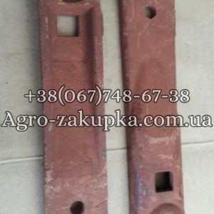 Щека головки шатуна польской сегментной косилки OSA (1к-т) стальная