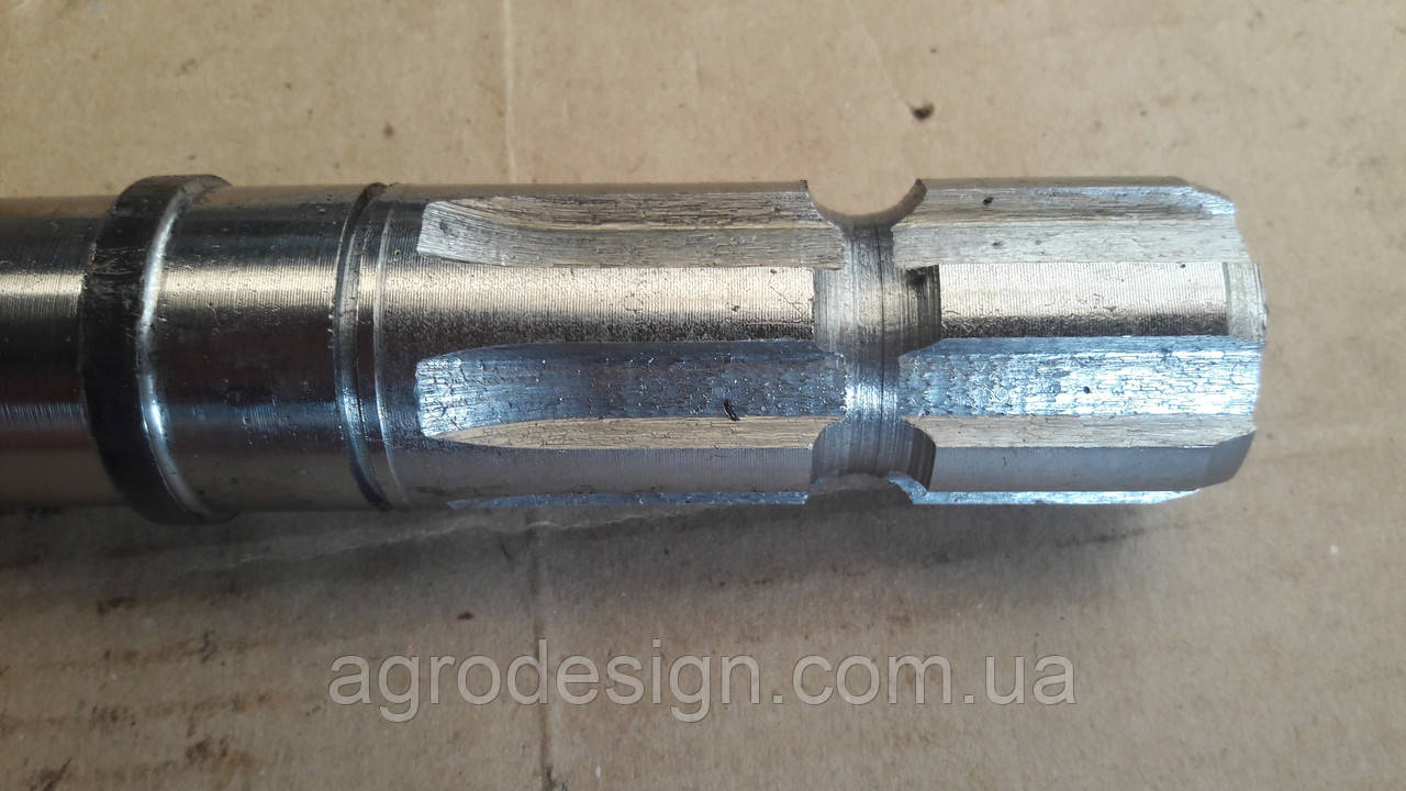 Вал головки 8245-036-020-602 (вал приводної шліцьової) роторної косарки Wirax Z-169/Z-173 Вал головки 8245-036-020-602 (вал приводної шліцьової) роторної косарки Wirax Z-169/Z-173 - Зображення 3