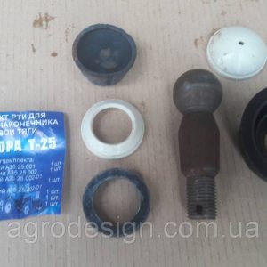 Ремкомплект наконечника кермової тяги Т-25 (з пальцем) Ремкомплект наконечника кермової тяги Т-25 (з пальцем)